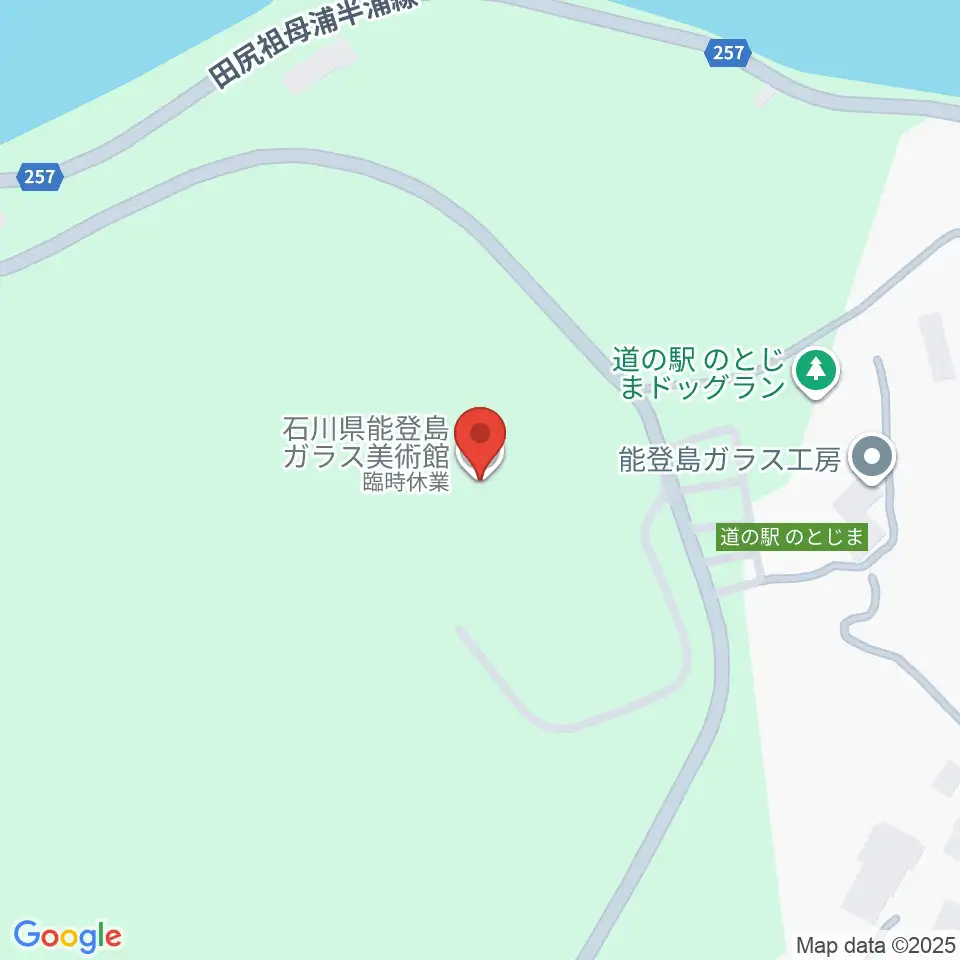 石川県能登島ガラス美術館周辺のコンビニエンスストア一覧地図
