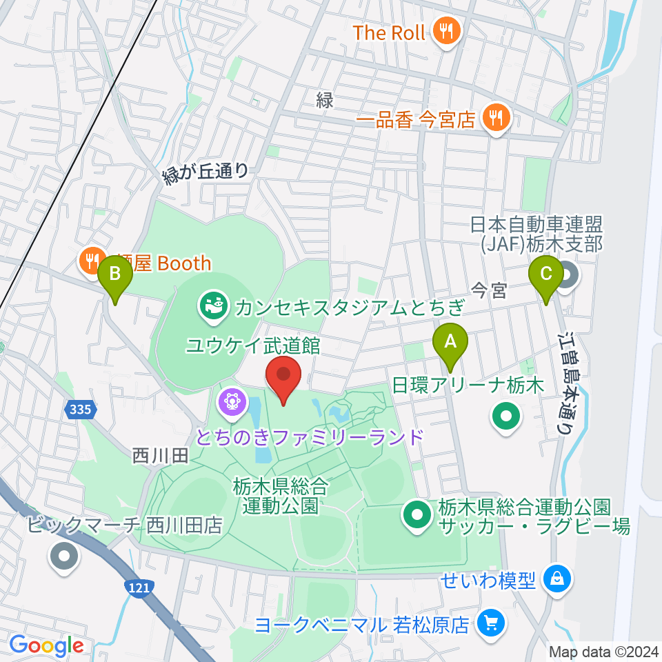 ユウケイ武道館周辺のコンビニエンスストア一覧地図