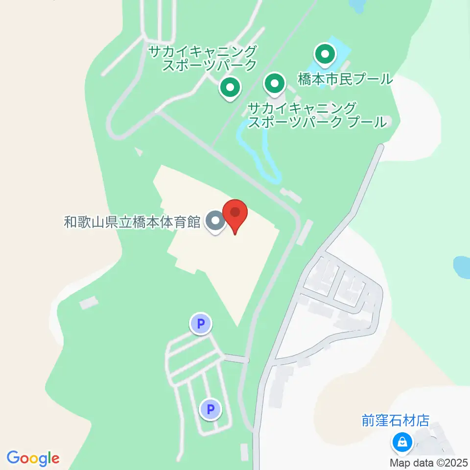 和歌山県立橋本体育館周辺のコンビニエンスストア一覧地図