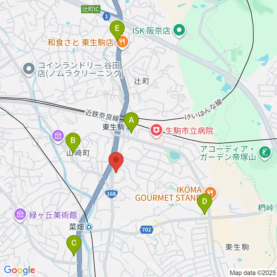 ZICO STUDIO周辺のコンビニエンスストア一覧地図