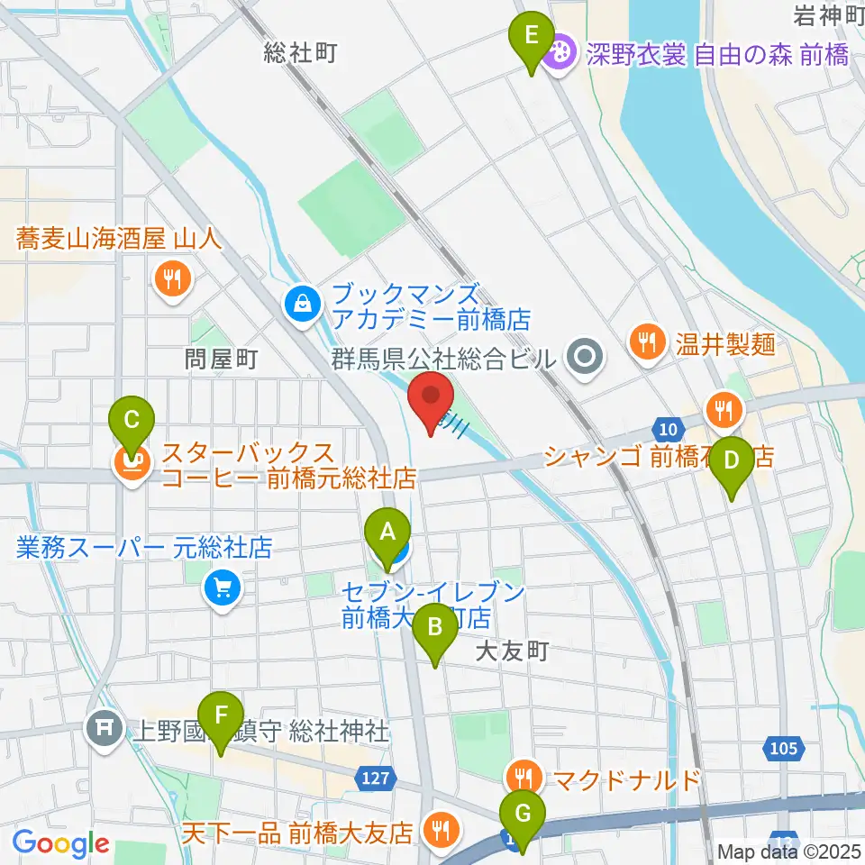 しんしん大渡温水プール・トレーニングセンター周辺のコンビニエンスストア一覧地図
