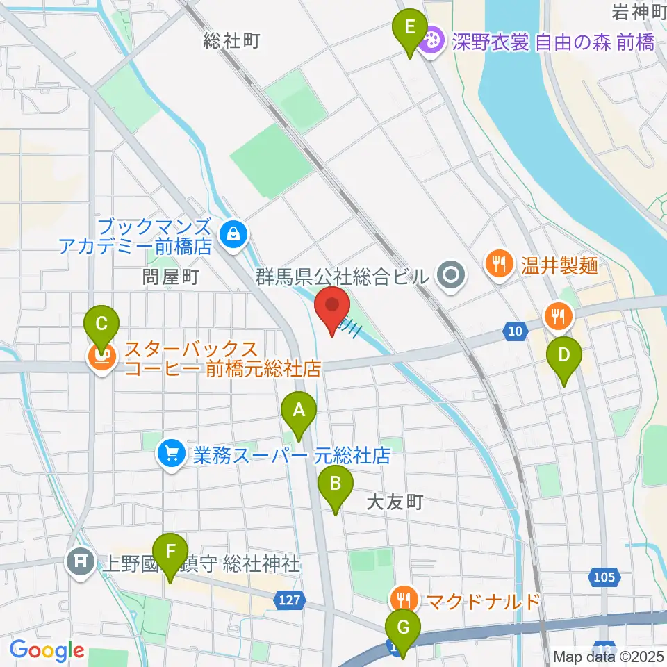 しんしん大渡温水プール・トレーニングセンター周辺のコンビニエンスストア一覧地図
