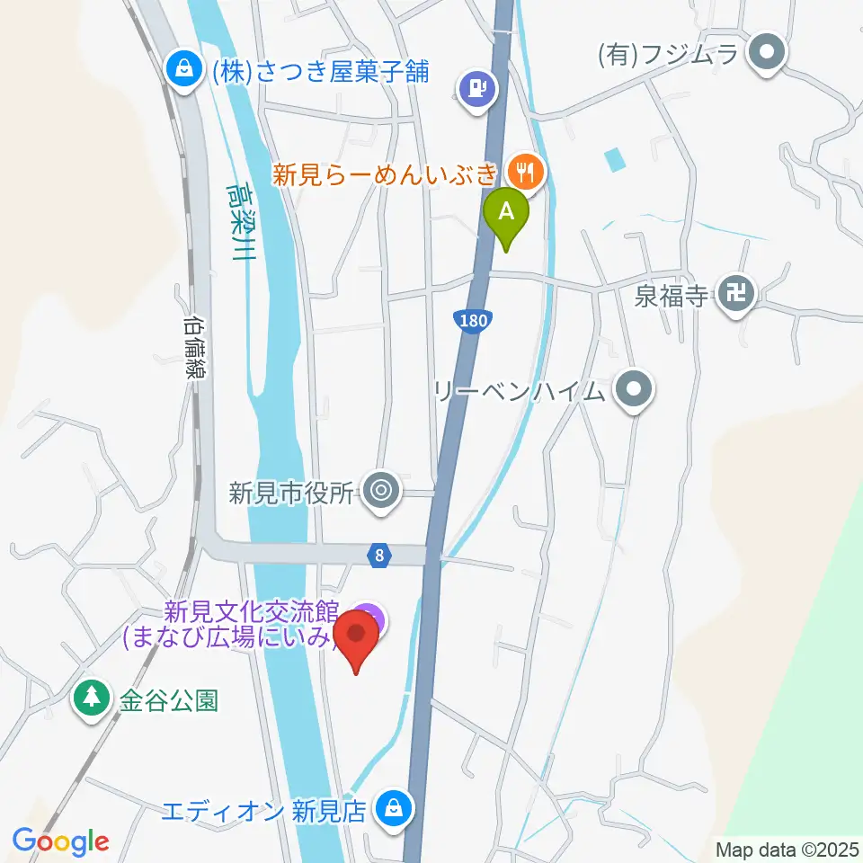 新見文化交流館（まなび広場にいみ）周辺のコンビニエンスストア一覧地図