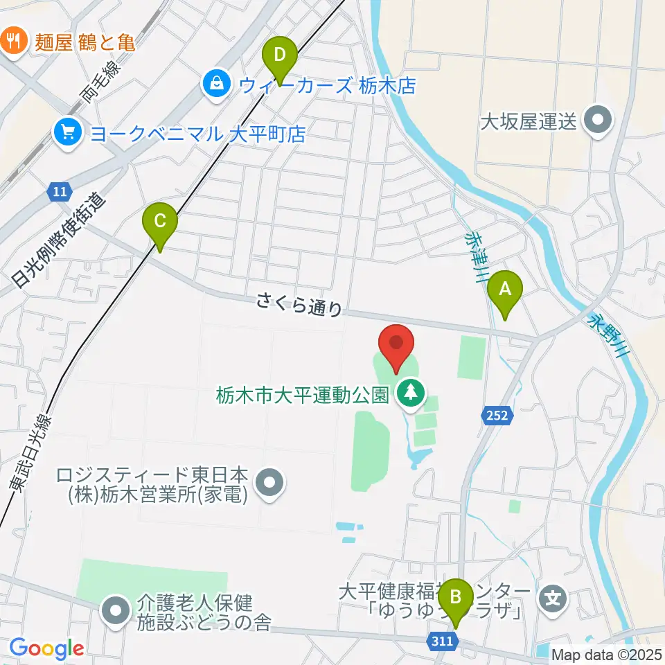 エイジェックさくら球場周辺のコンビニエンスストア一覧地図