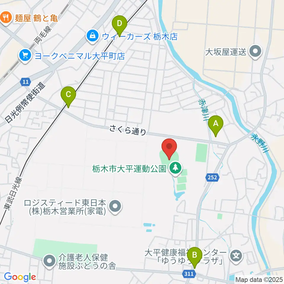 エイジェックさくら球場周辺のコンビニエンスストア一覧地図