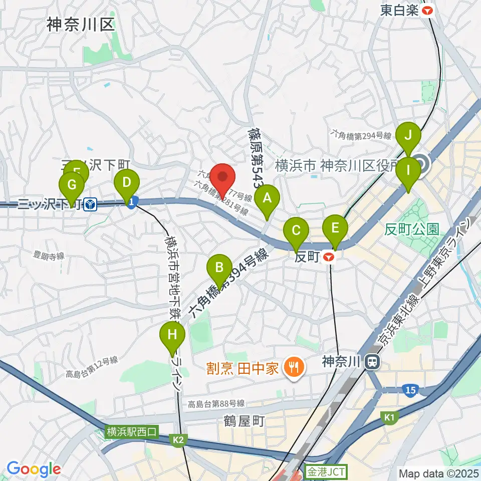 みずさわ管楽器工房周辺のコンビニエンスストア一覧地図
