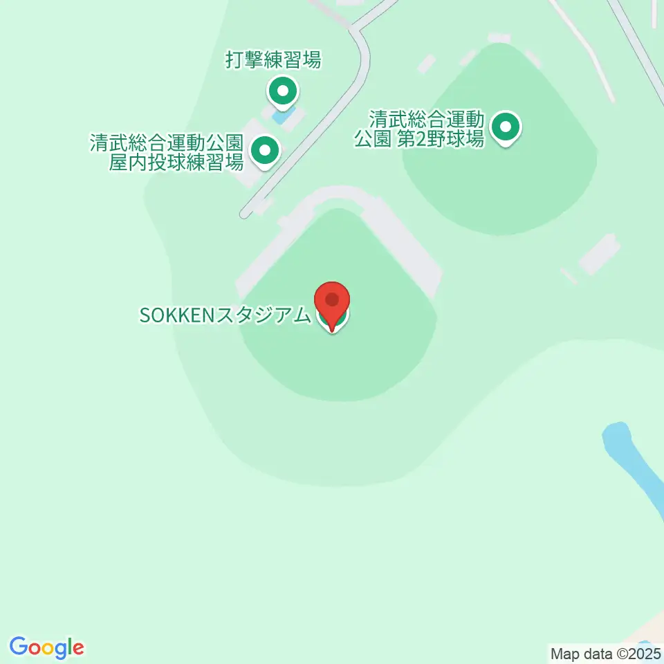 SOKKENスタジアム周辺のコンビニエンスストア一覧地図