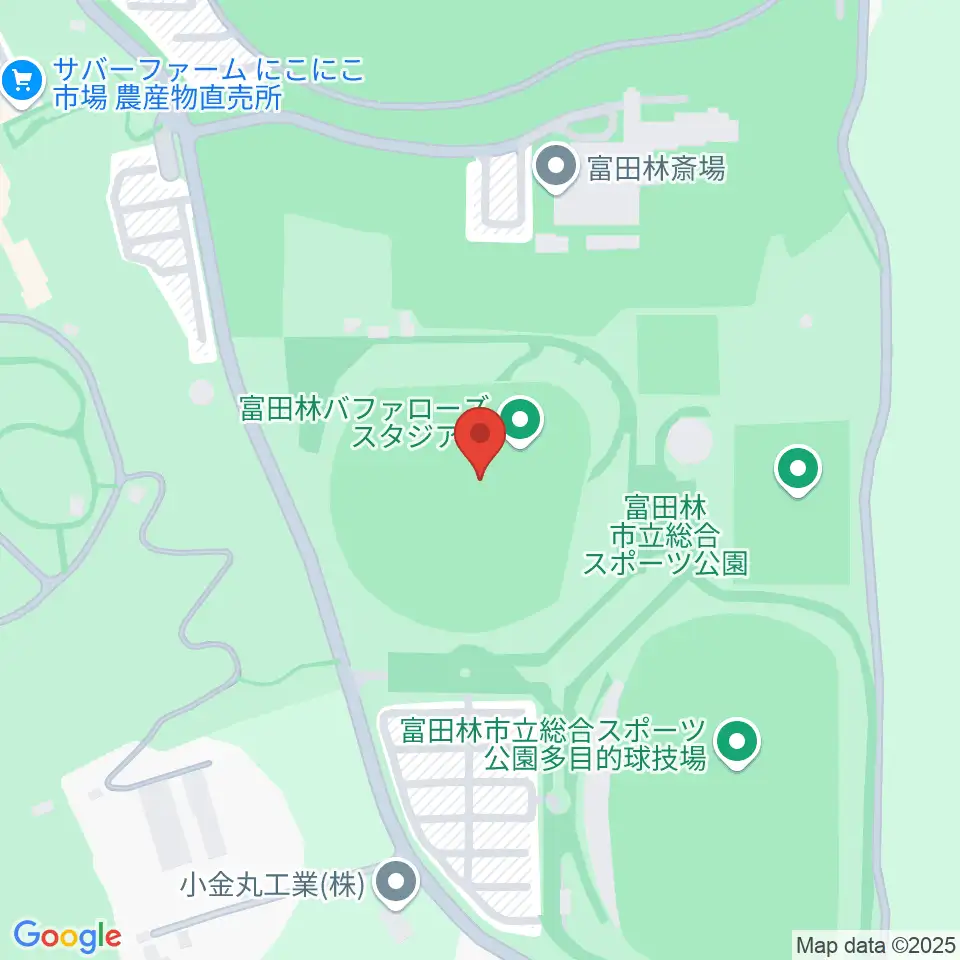 富田林バファローズスタジアム周辺のコンビニエンスストア一覧地図