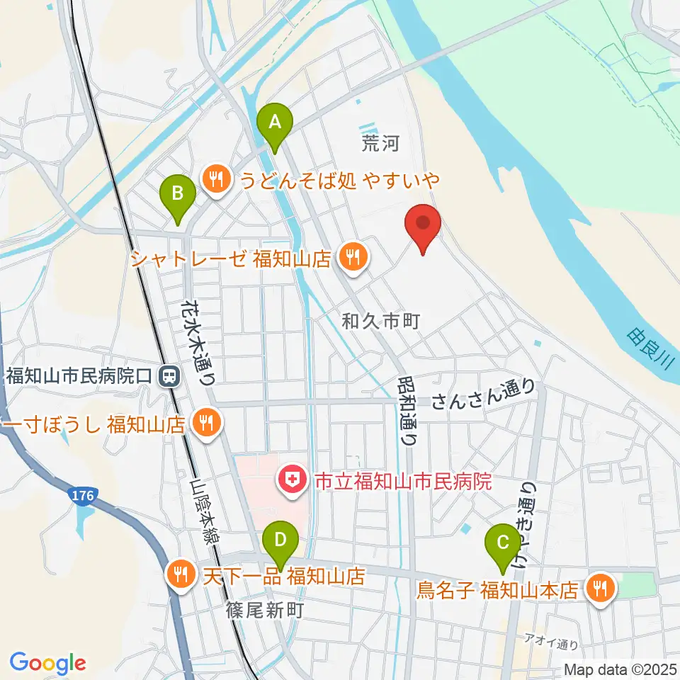 福知山SECカーボンスタジアム周辺のコンビニエンスストア一覧地図