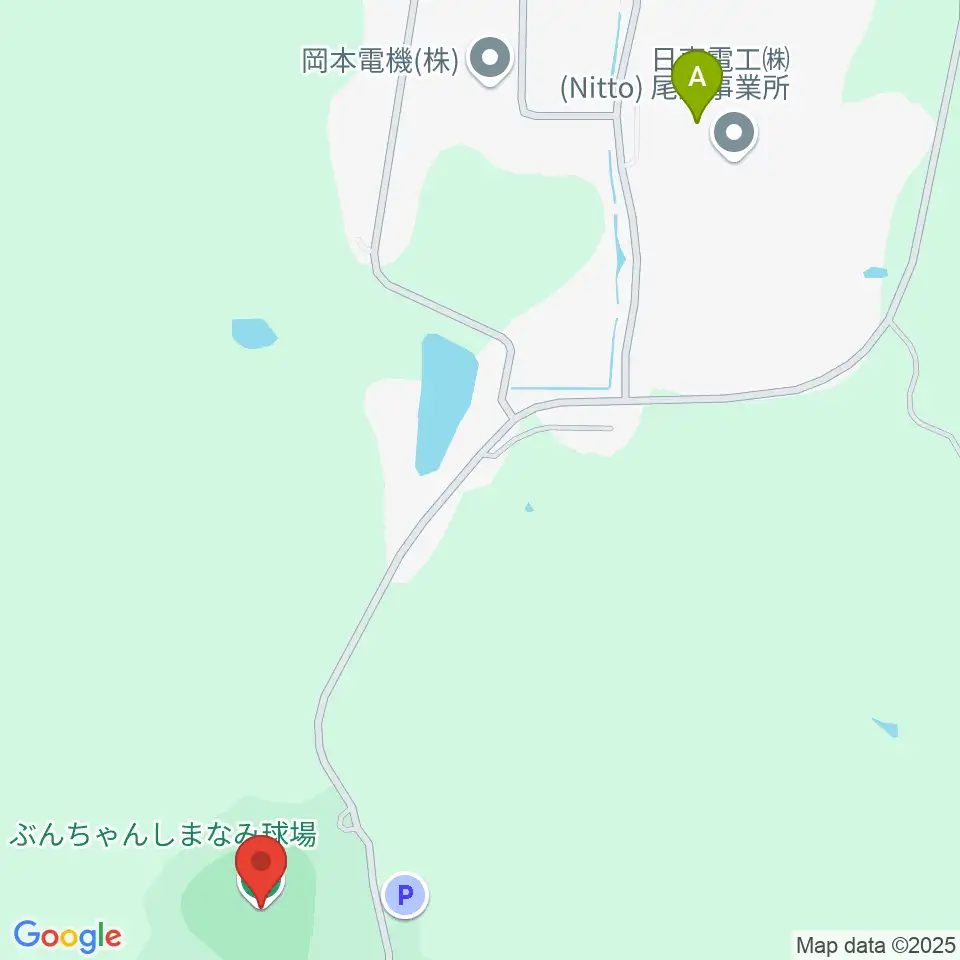 ぶんちゃんしまなみ球場周辺のコンビニエンスストア一覧地図
