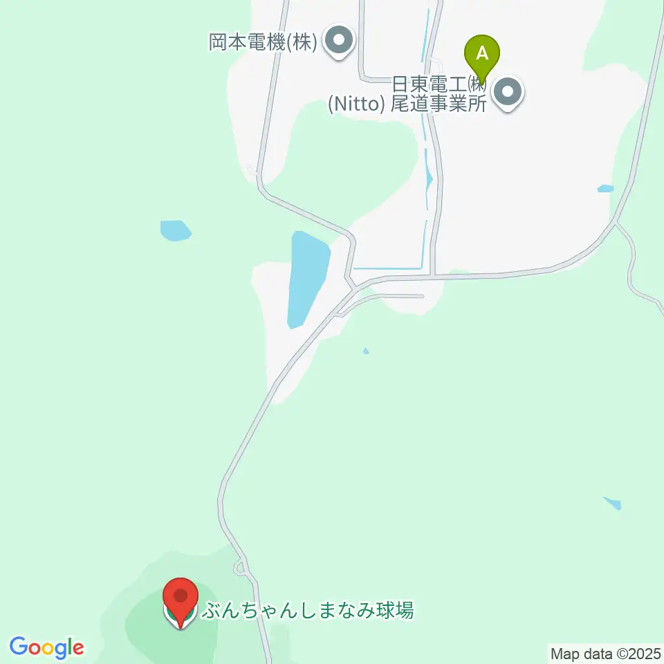 ぶんちゃんしまなみ球場周辺のコンビニエンスストア一覧地図