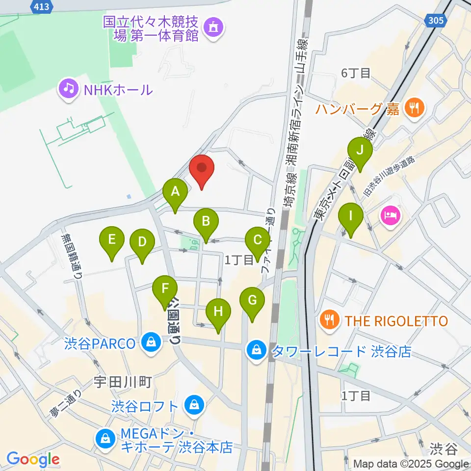 DOG-STUDIO周辺のコンビニエンスストア一覧地図