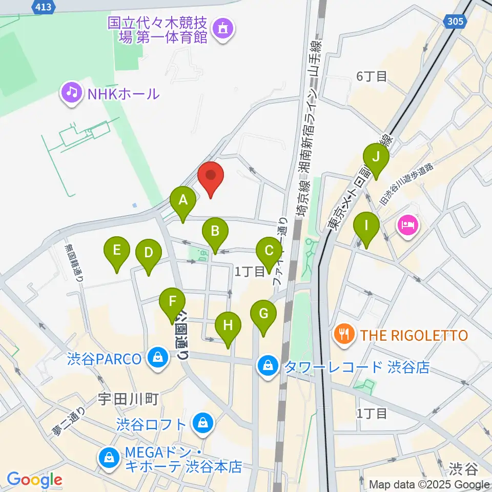 DOG-STUDIO周辺のコンビニエンスストア一覧地図