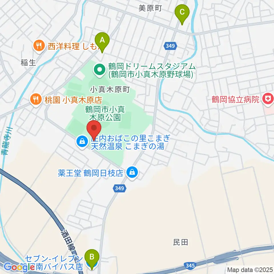 朝暘武道館周辺のコンビニエンスストア一覧地図