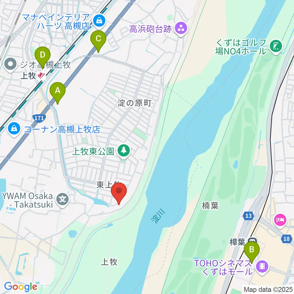 サロンドゥムジークカンマキ周辺のコンビニエンスストア一覧地図