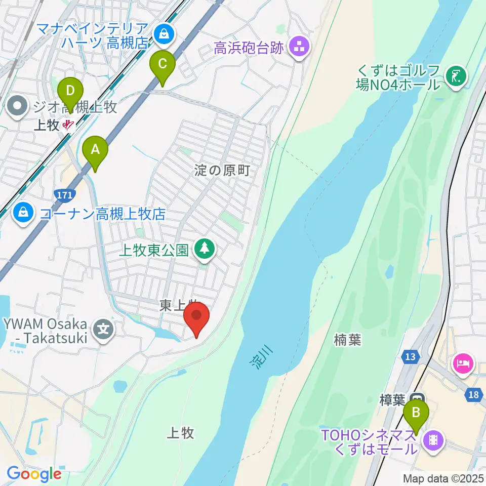 サロンドゥムジークカンマキ周辺のコンビニエンスストア一覧地図