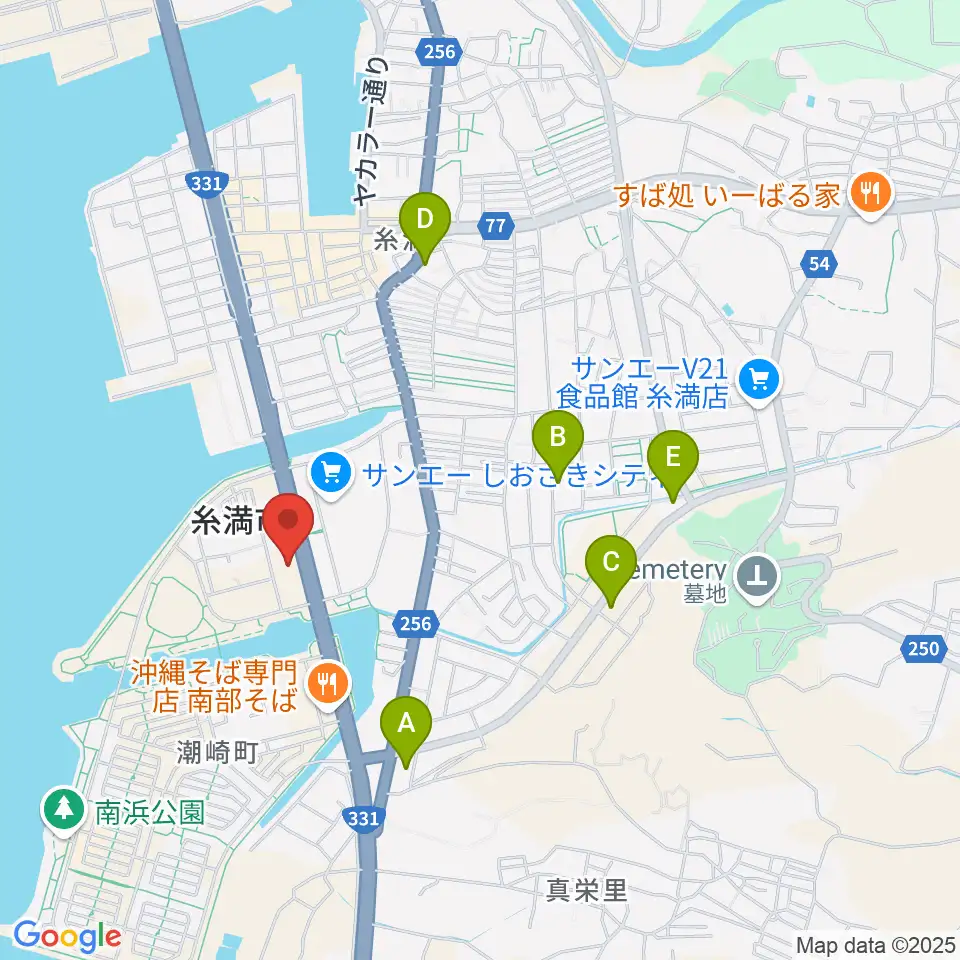 シャボン玉石けん くくる糸満周辺のコンビニエンスストア一覧地図