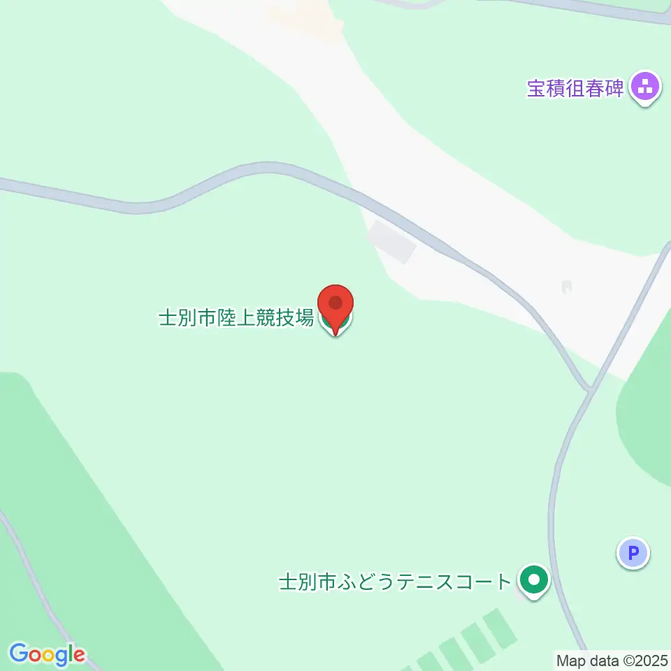 士別市陸上競技場周辺のコンビニエンスストア一覧地図