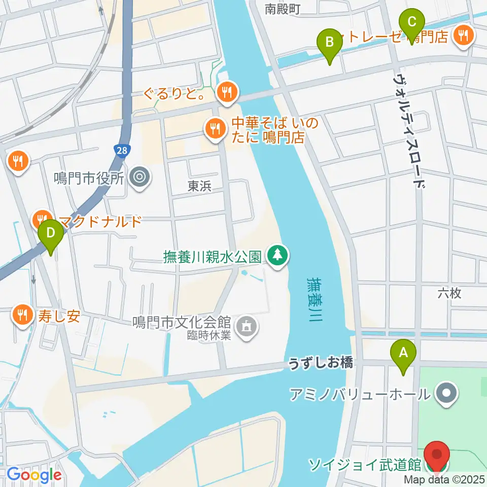 ソイジョイ武道館周辺のコンビニエンスストア一覧地図