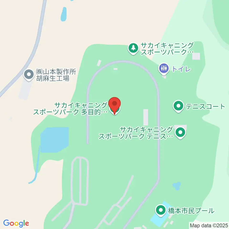 サカイキャニングスポーツパーク多目的グラウンド周辺のコンビニエンスストア一覧地図