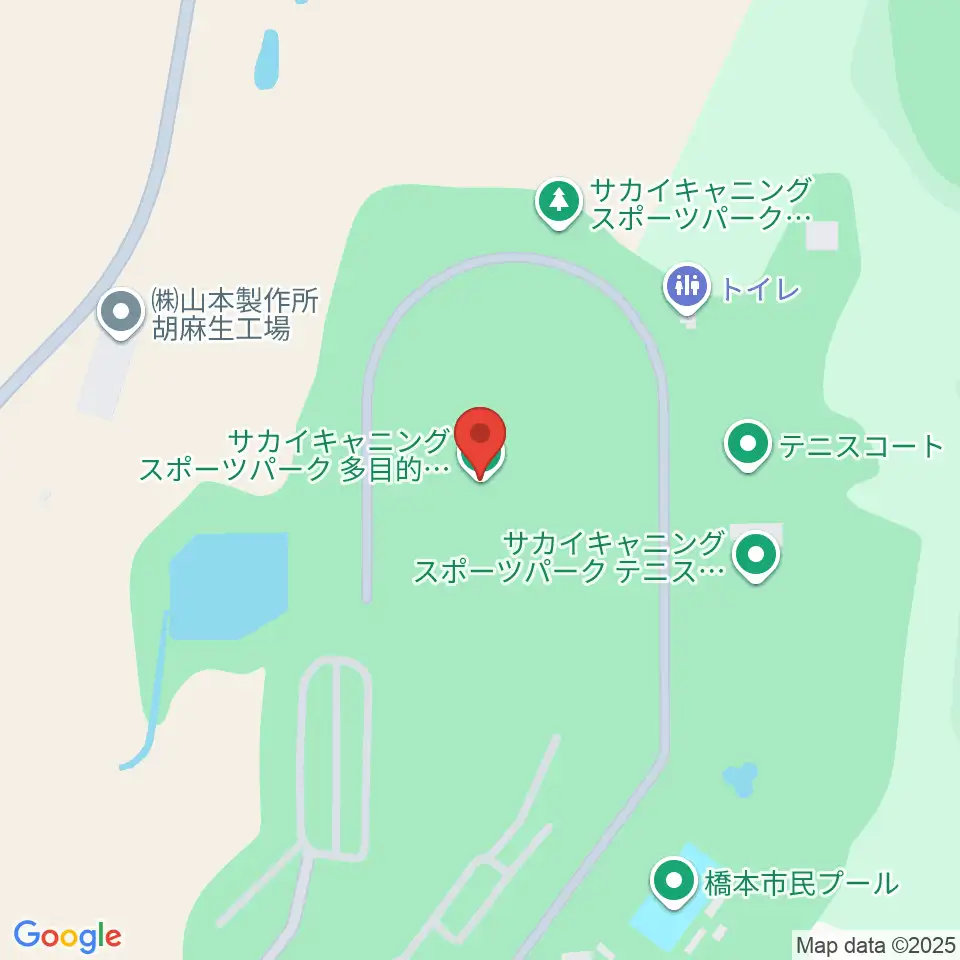 サカイキャニングスポーツパーク多目的グラウンド周辺のコンビニエンスストア一覧地図