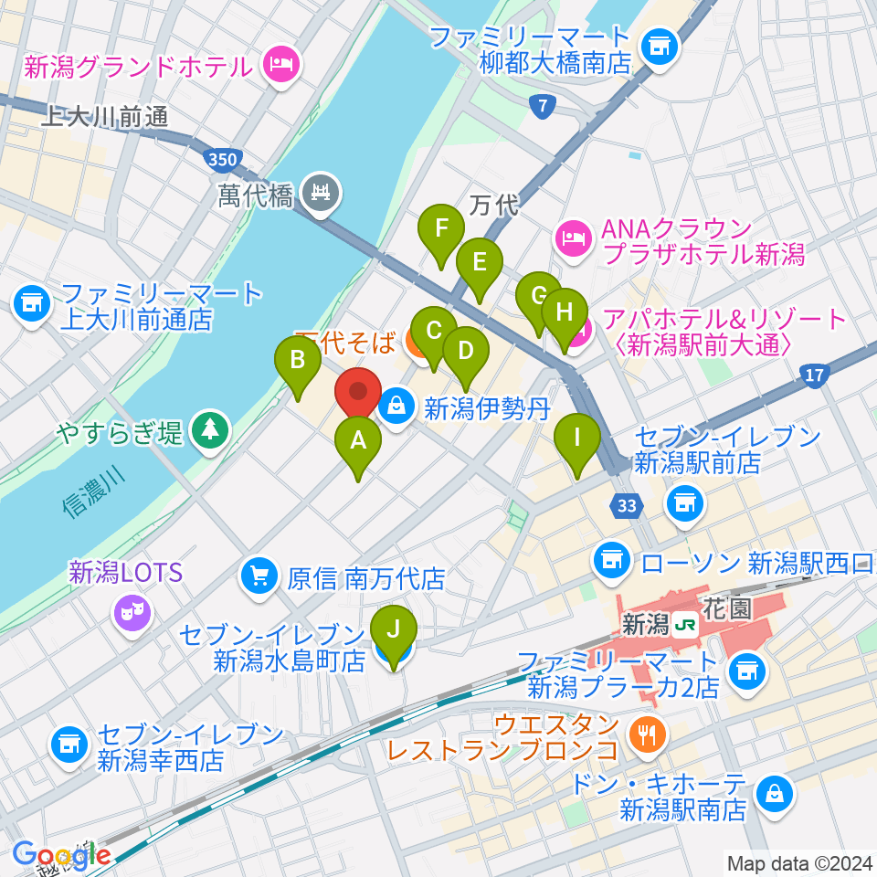 シネ・ウインド周辺のコンビニエンスストア一覧地図