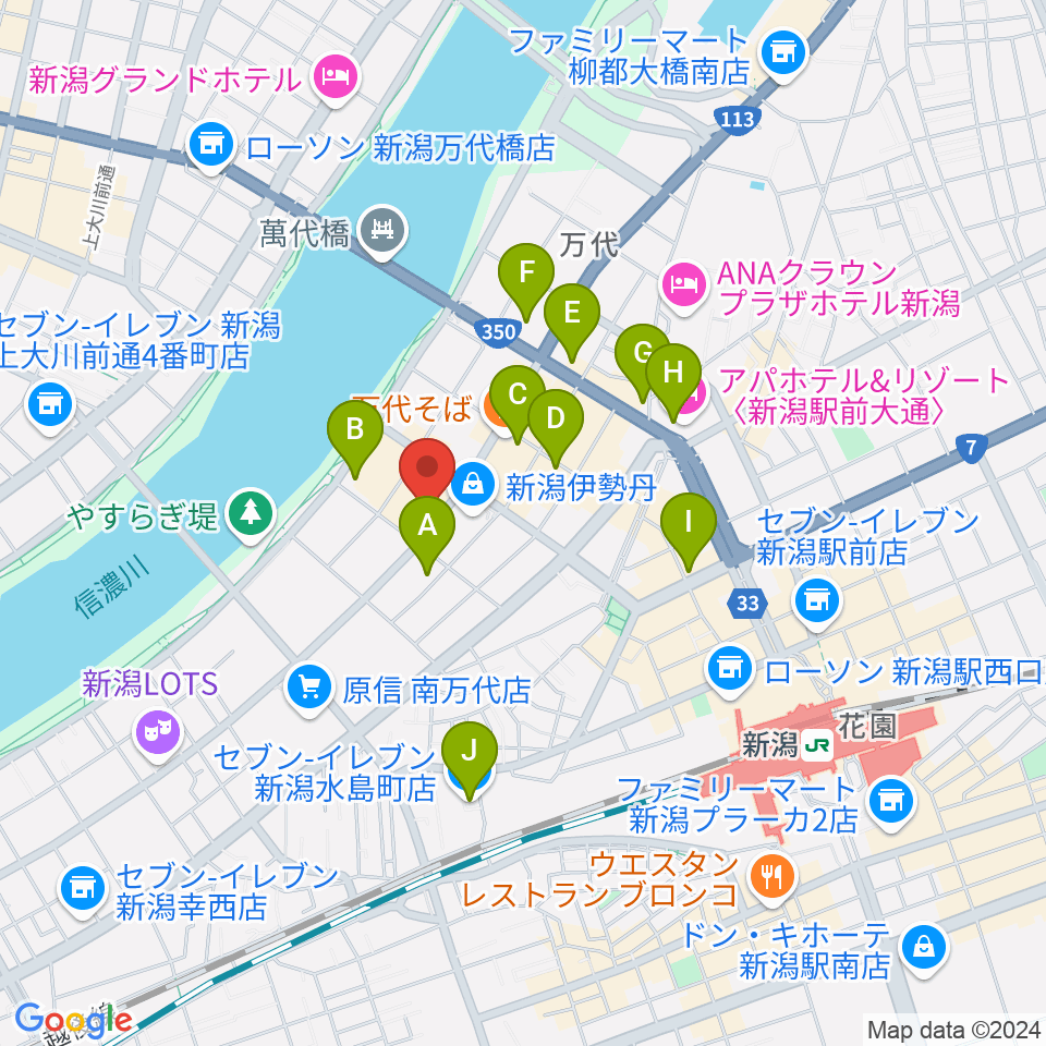 シネ・ウインド周辺のコンビニエンスストア一覧地図