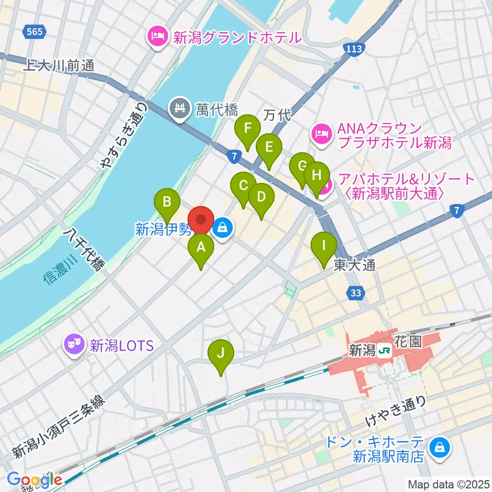 シネ・ウインド周辺のコンビニエンスストア一覧地図