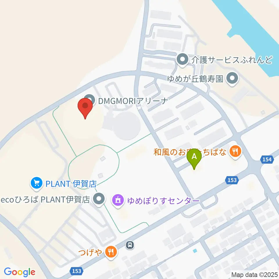 DMGMORIアリーナ周辺のコンビニエンスストア一覧地図