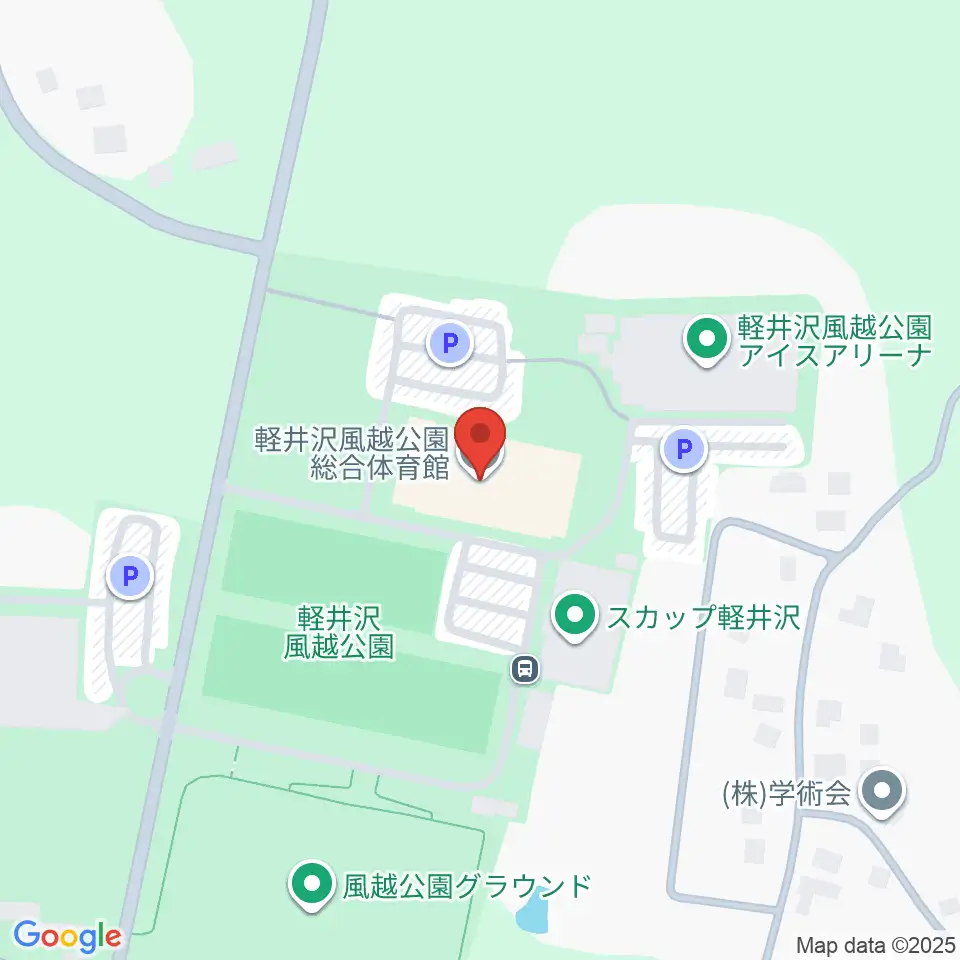 風越公園総合体育館周辺のコンビニエンスストア一覧地図