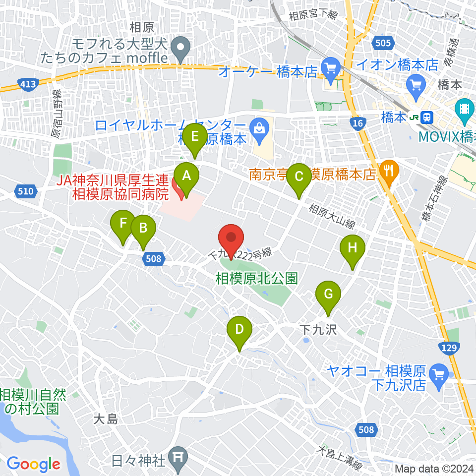 ほねごりアリーナ周辺のコンビニエンスストア一覧地図