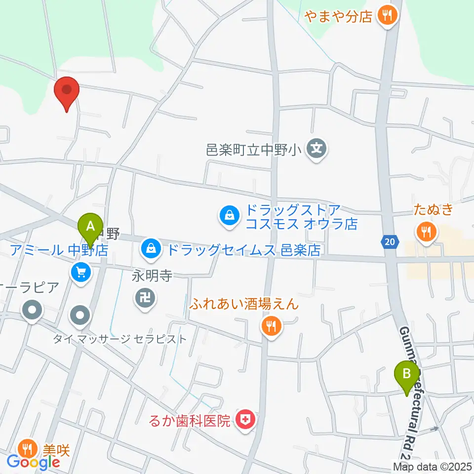 サウンドスタジオグリーンフィールド周辺のコンビニエンスストア一覧地図