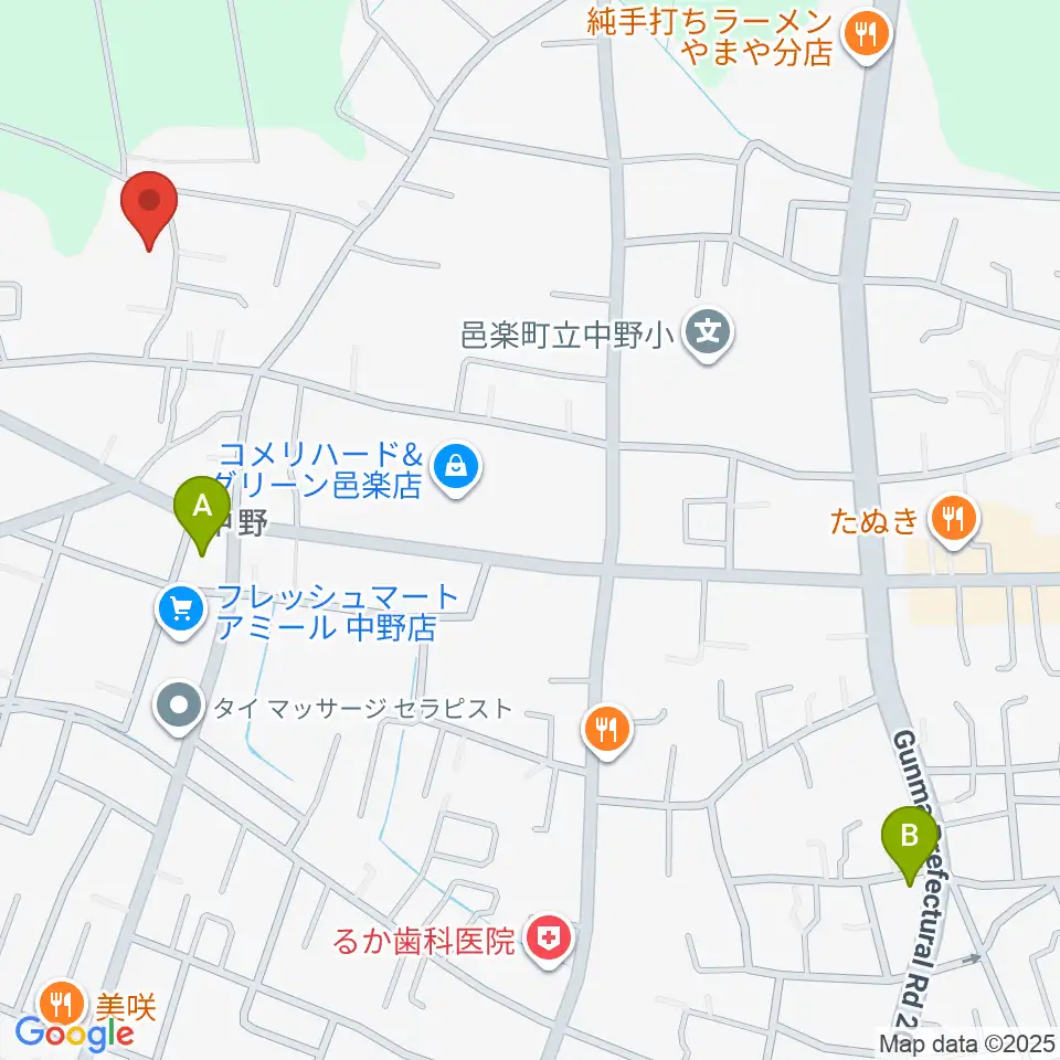 サウンドスタジオグリーンフィールド周辺のコンビニエンスストア一覧地図