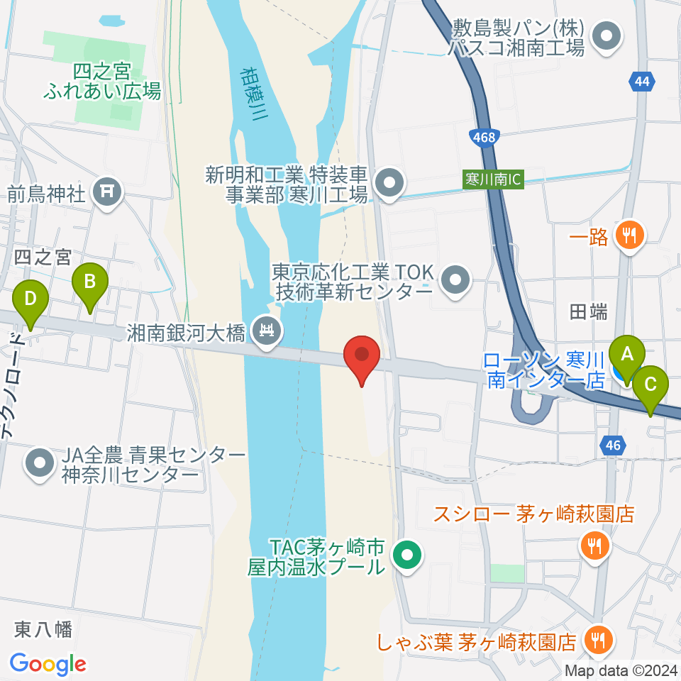 田端スポーツ公園多目的運動場周辺のコンビニエンスストア一覧地図