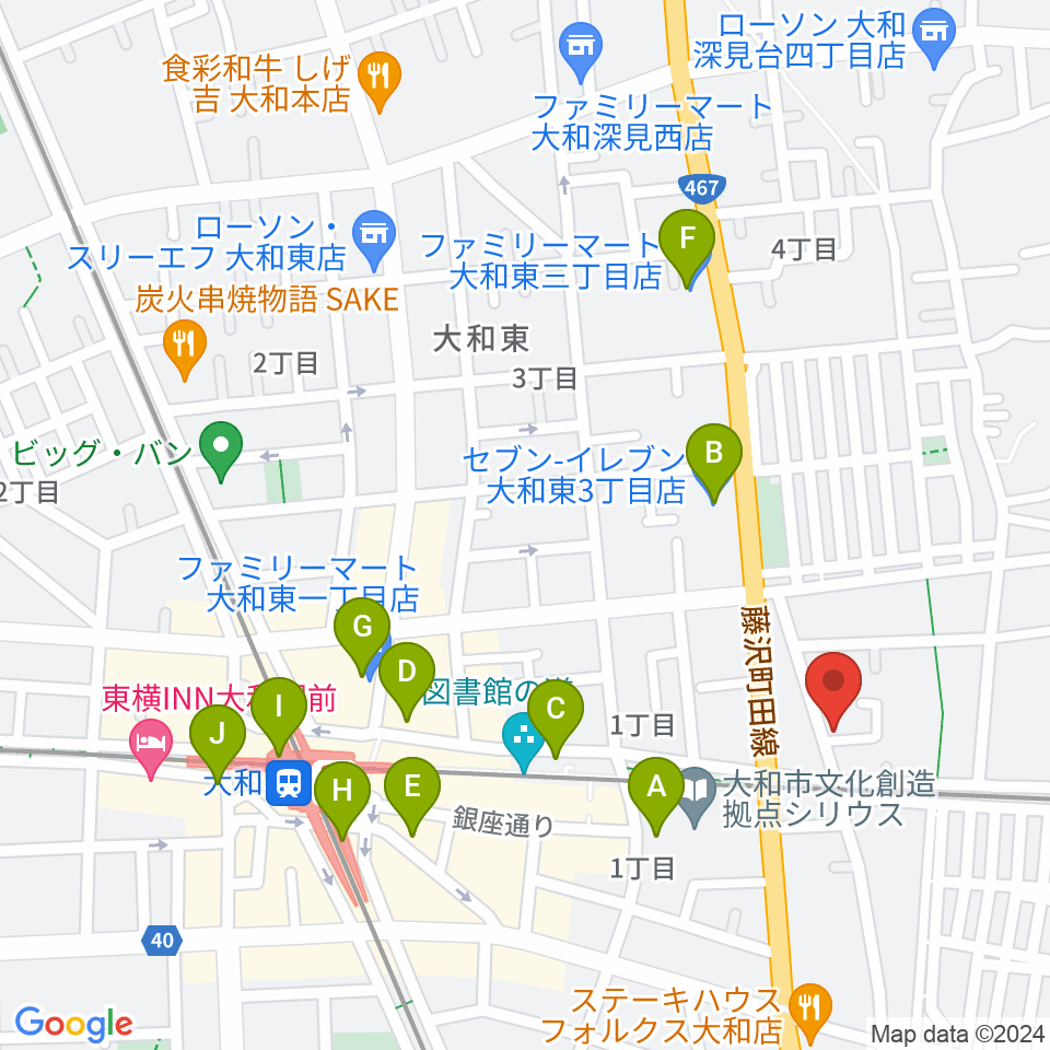 ウィーンホール周辺のコンビニエンスストア一覧地図