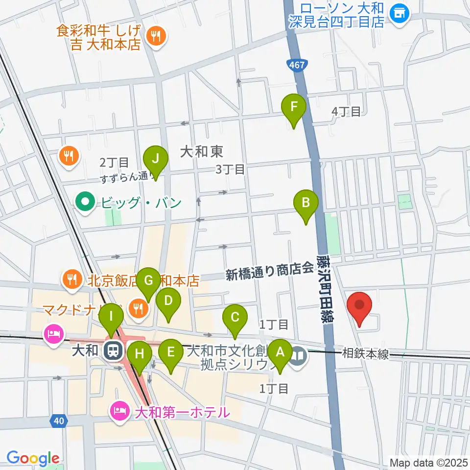 ウィーンホール周辺のコンビニエンスストア一覧地図