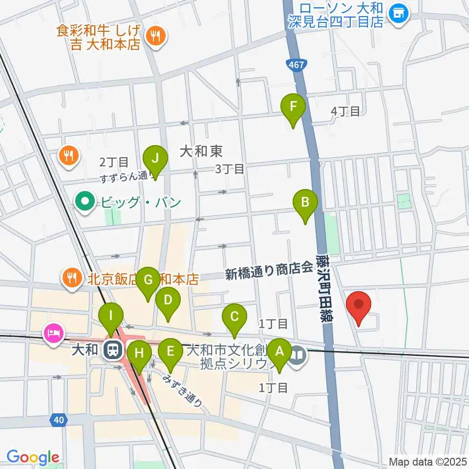ウィーンホール周辺のコンビニエンスストア一覧地図