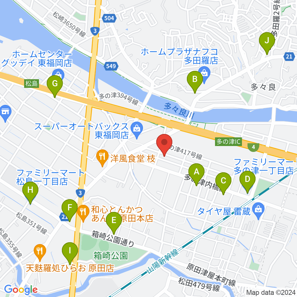 ナイスビームスタジオ周辺のコンビニエンスストア一覧地図