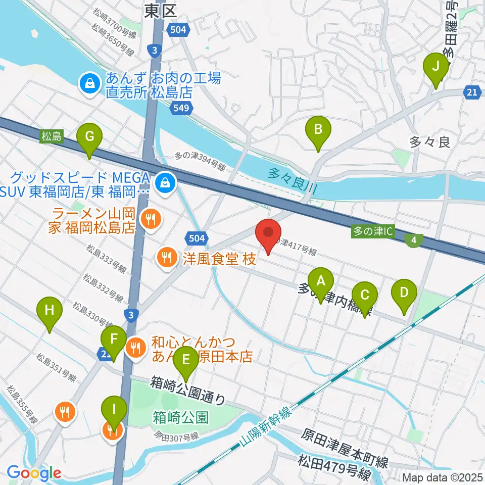 ナイスビームスタジオ周辺のコンビニエンスストア一覧地図