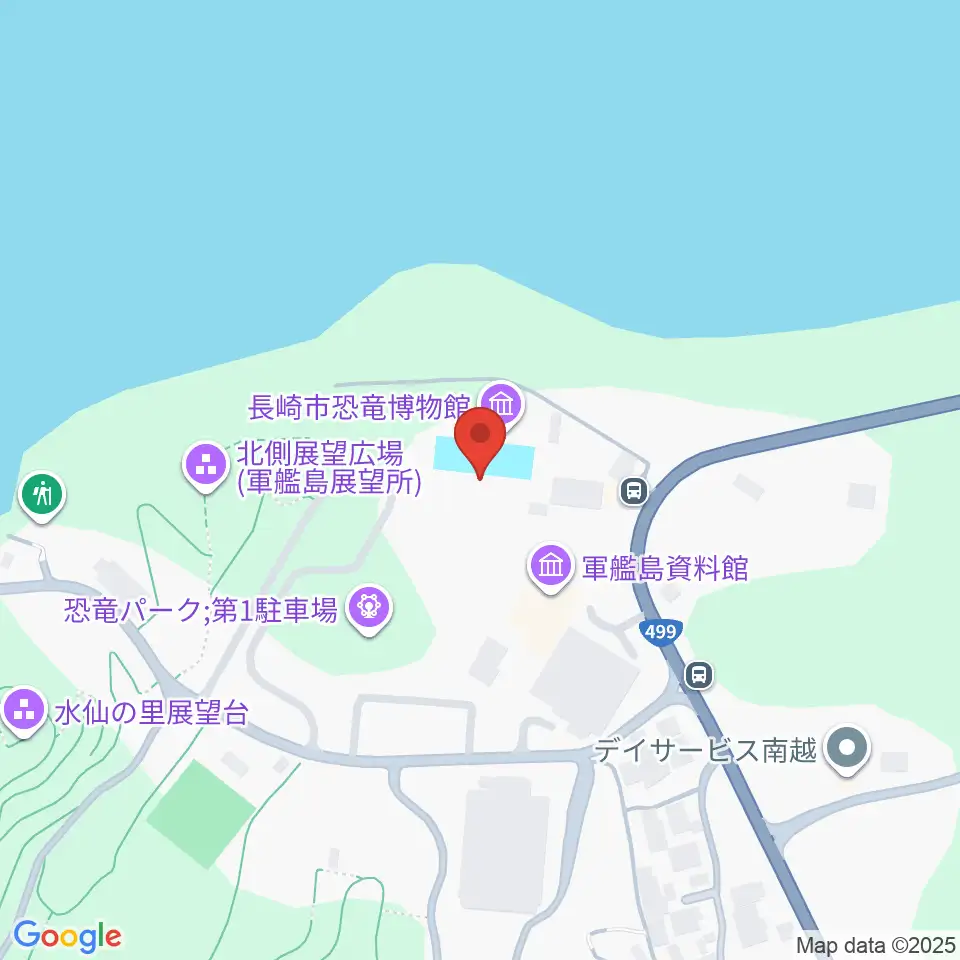 ベネックス恐竜博物館周辺のコンビニエンスストア一覧地図