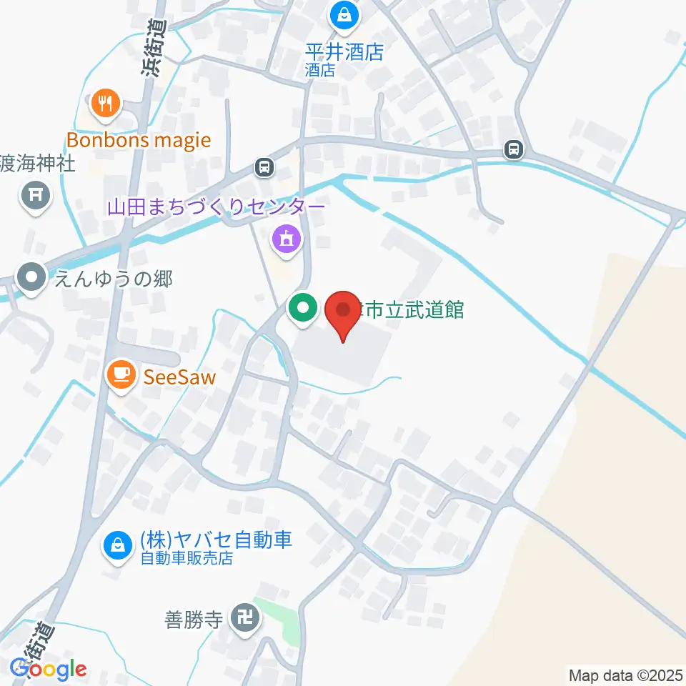 草津市立武道館周辺のコンビニエンスストア一覧地図