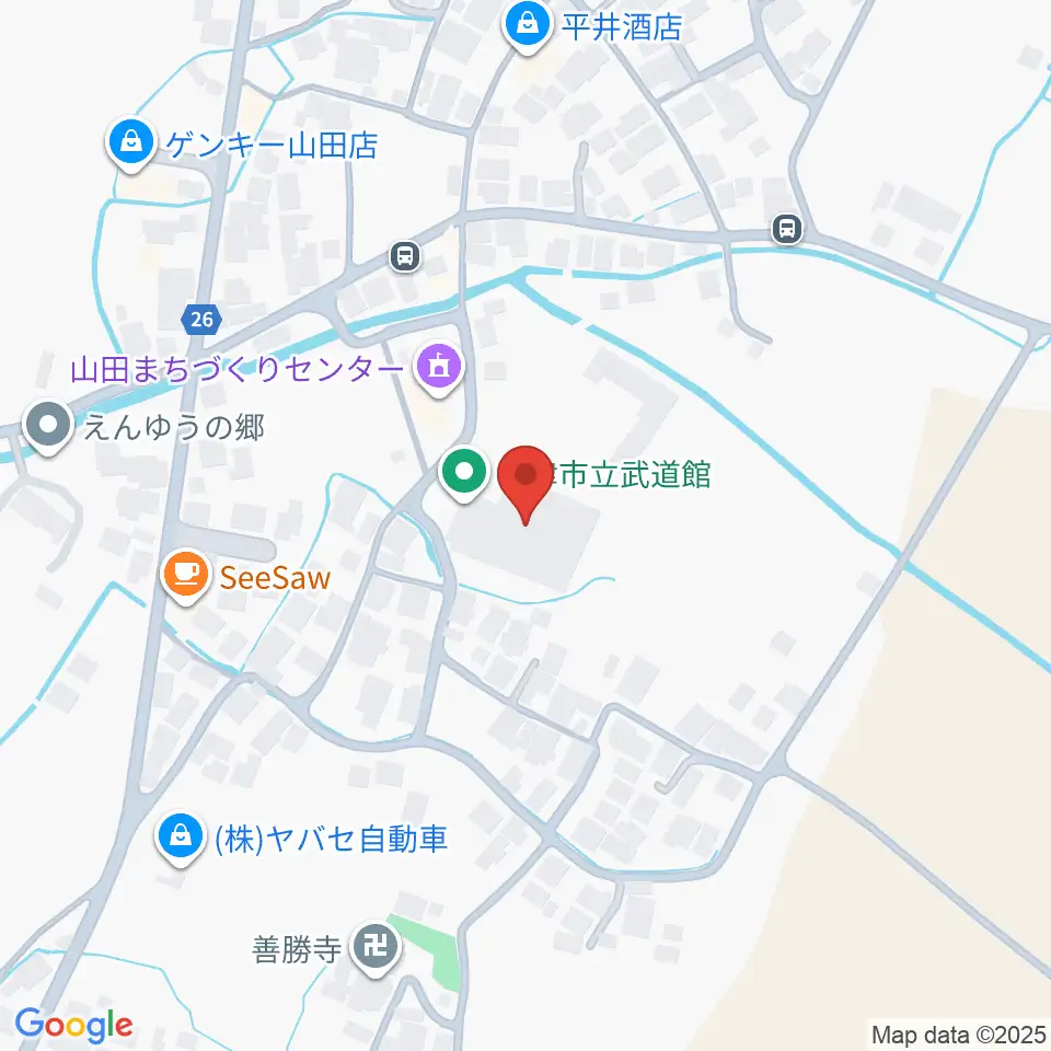 草津市立武道館周辺のコンビニエンスストア一覧地図