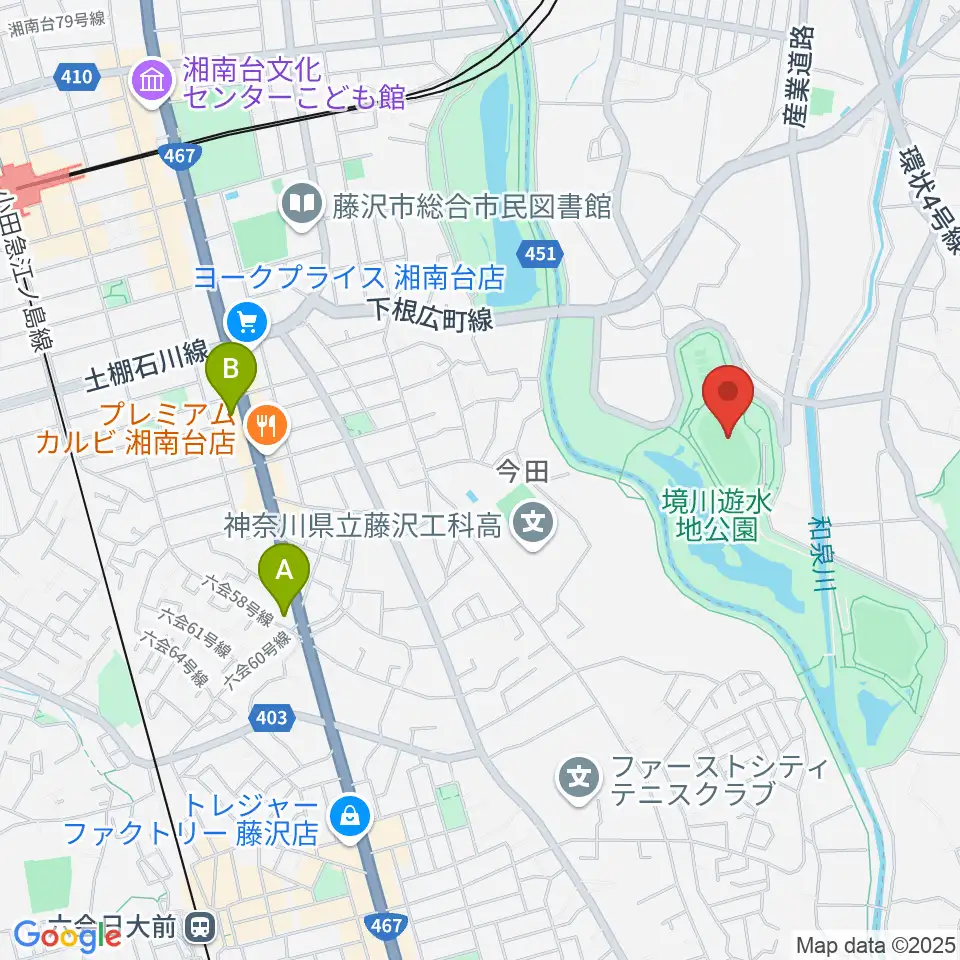 境川遊水地公園多目的グラウンド周辺のコンビニエンスストア一覧地図
