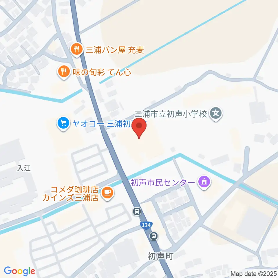 三浦市総合体育館 潮風アリーナ周辺のコンビニエンスストア一覧地図
