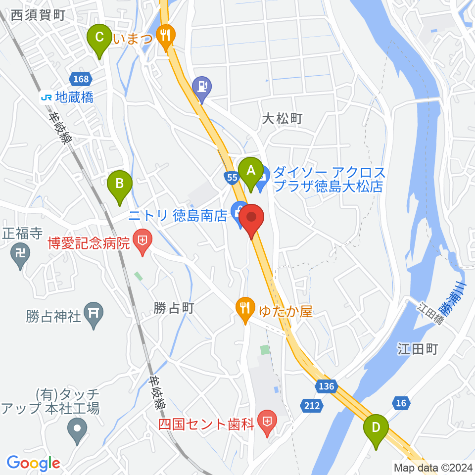 スタジオトリゴロ周辺のコンビニエンスストア一覧地図