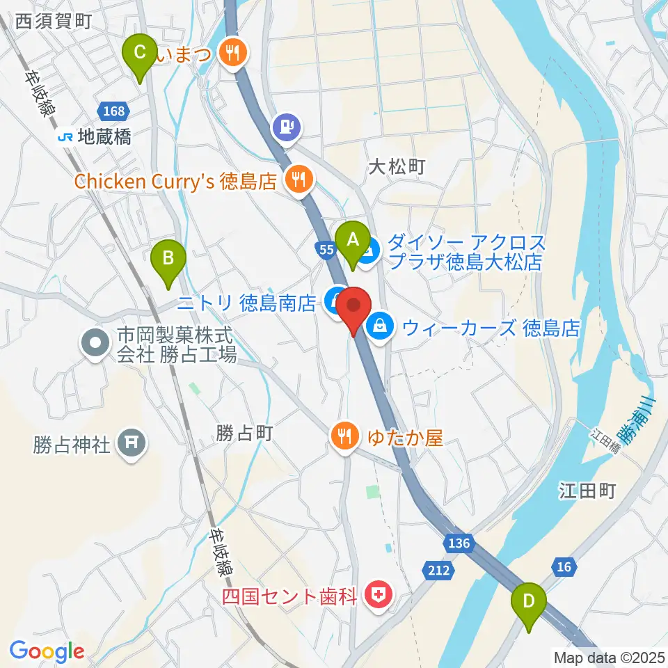 スタジオトリゴロ周辺のコンビニエンスストア一覧地図