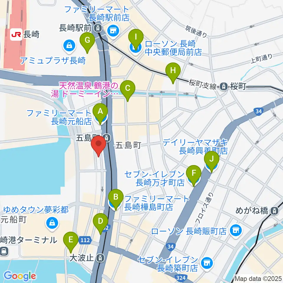 ECHO FIELD周辺のコンビニエンスストア一覧地図