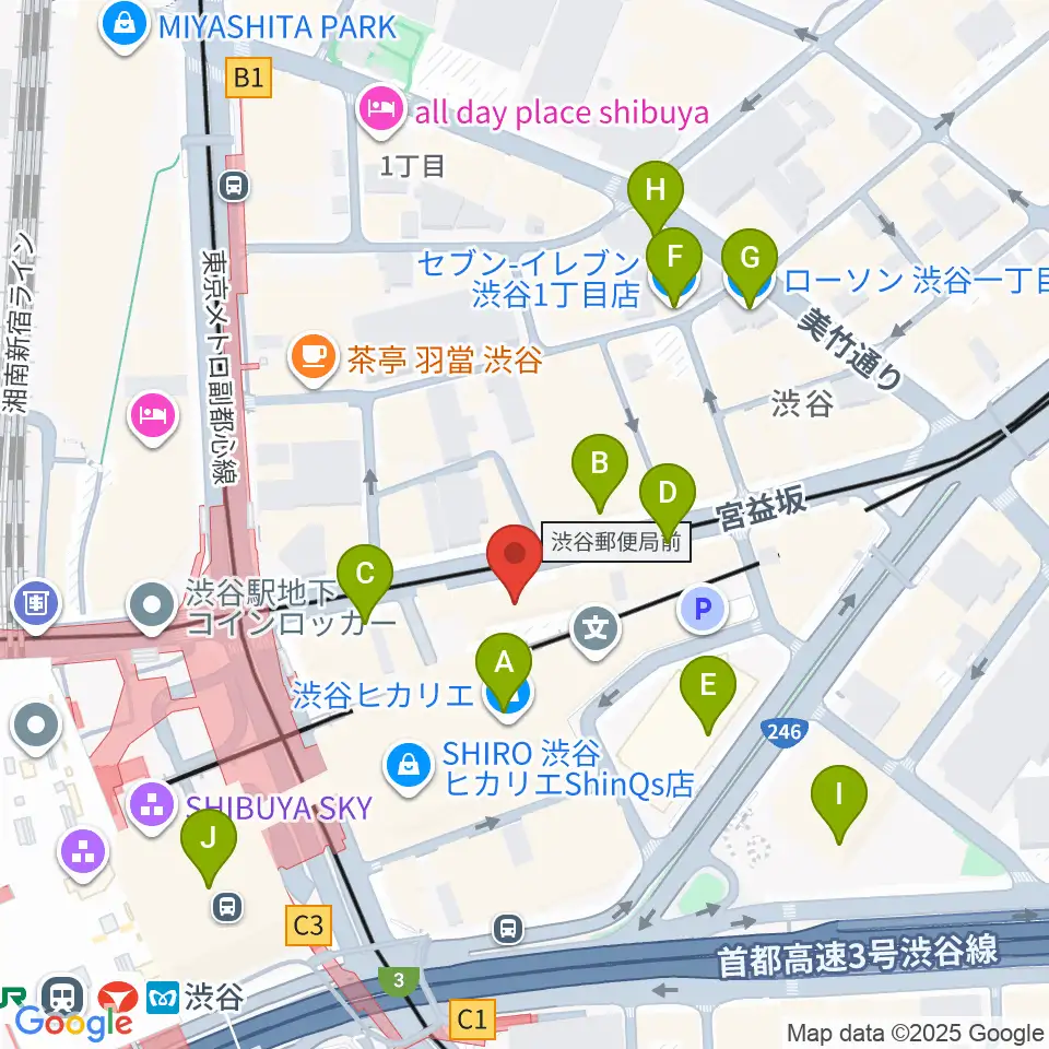 浮間子どもスポーツ広場サッカー場周辺のコンビニエンスストア一覧地図