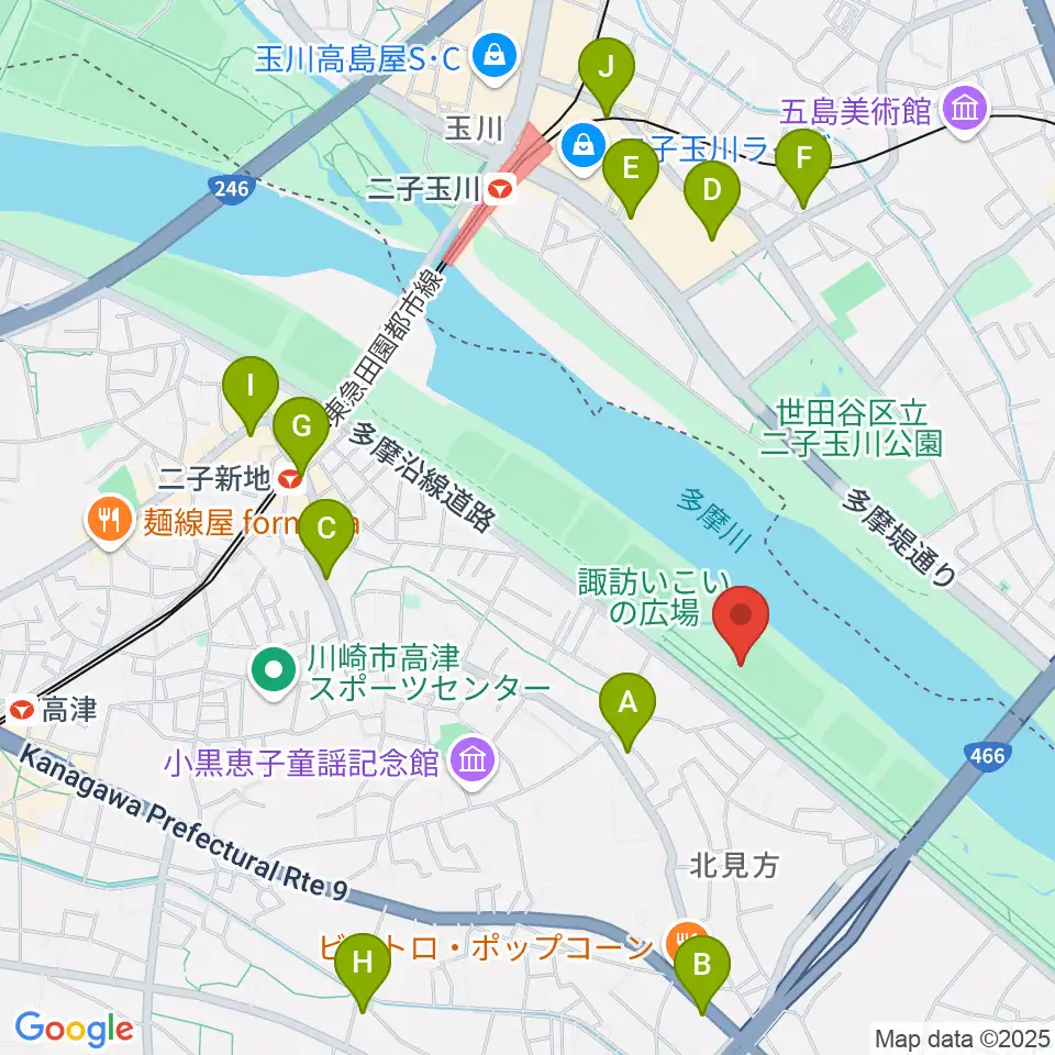 北見方野球場周辺のコンビニエンスストア一覧地図