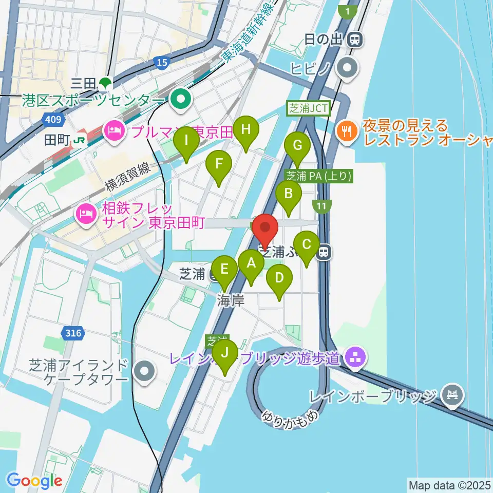 埠頭少年野球場周辺のコンビニエンスストア一覧地図
